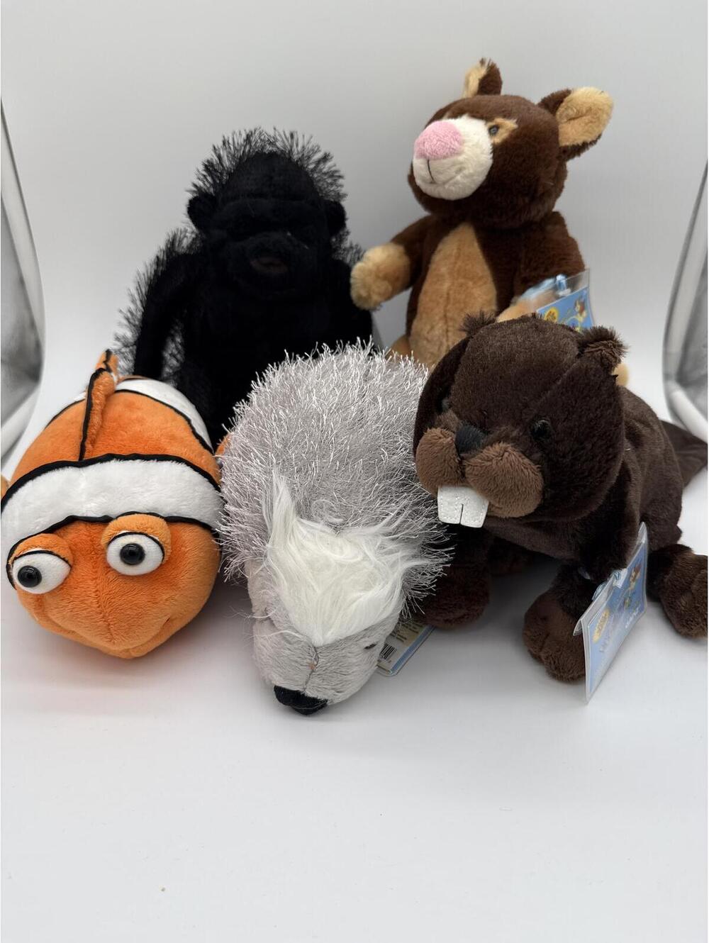 Webkinz Retired Plush Lot (5) - All New with Sealed Codes - Rare & Collectible